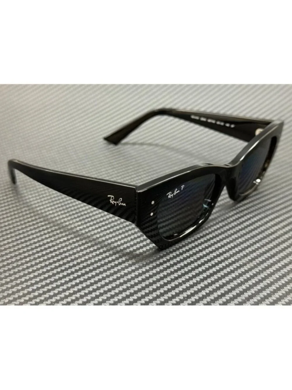 New Ray-Ban Men Black Sunglasses 52-22-145